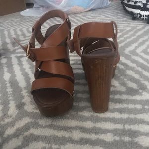none Shoes - CAMEL MOSSIMO PLATFORM HEELS BOHO STYLE none Shoes - CAMEL MOSSIMO PLATFORM HEELS BOHO STYLE